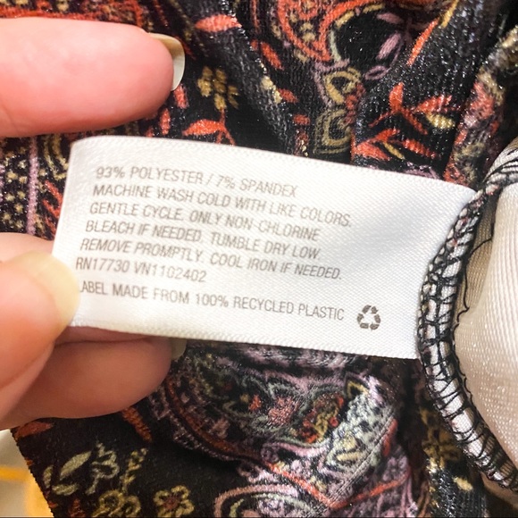 Target Velvet Paisley Mod Mini Dress - Picture 11 of 11